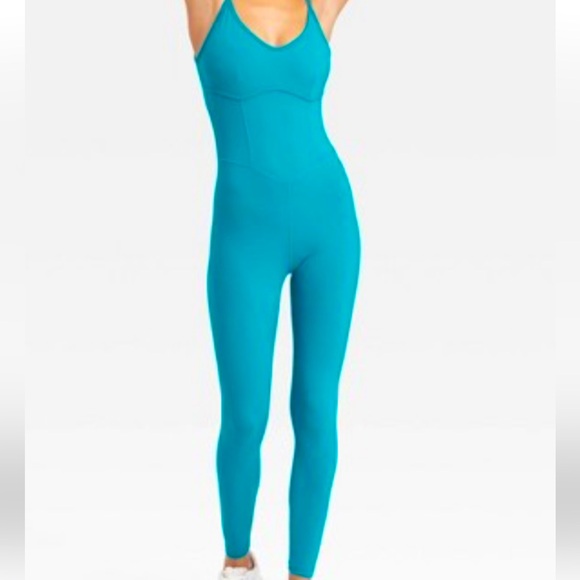 JoyLab Pants & Jumpsuits Joylab Bodysuit Small Turquoise Or Teal Colored Poshmark